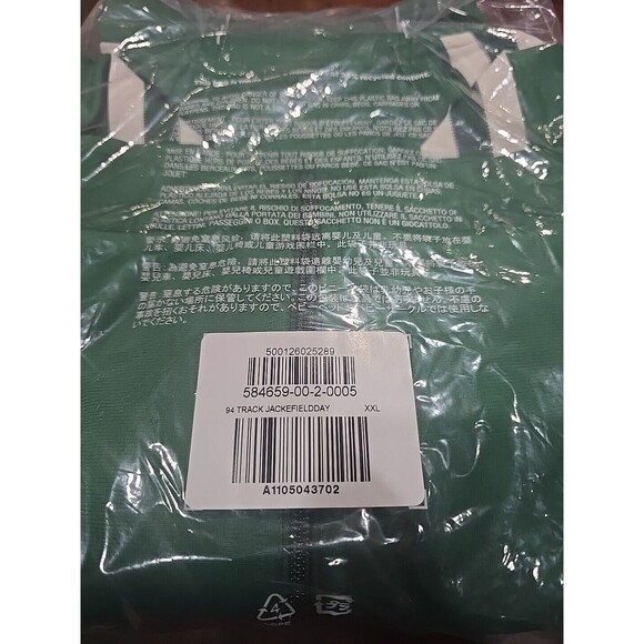 Old Navy '94 Track Jacket for Girls Sz-XXL Green - Picture 6 of 6